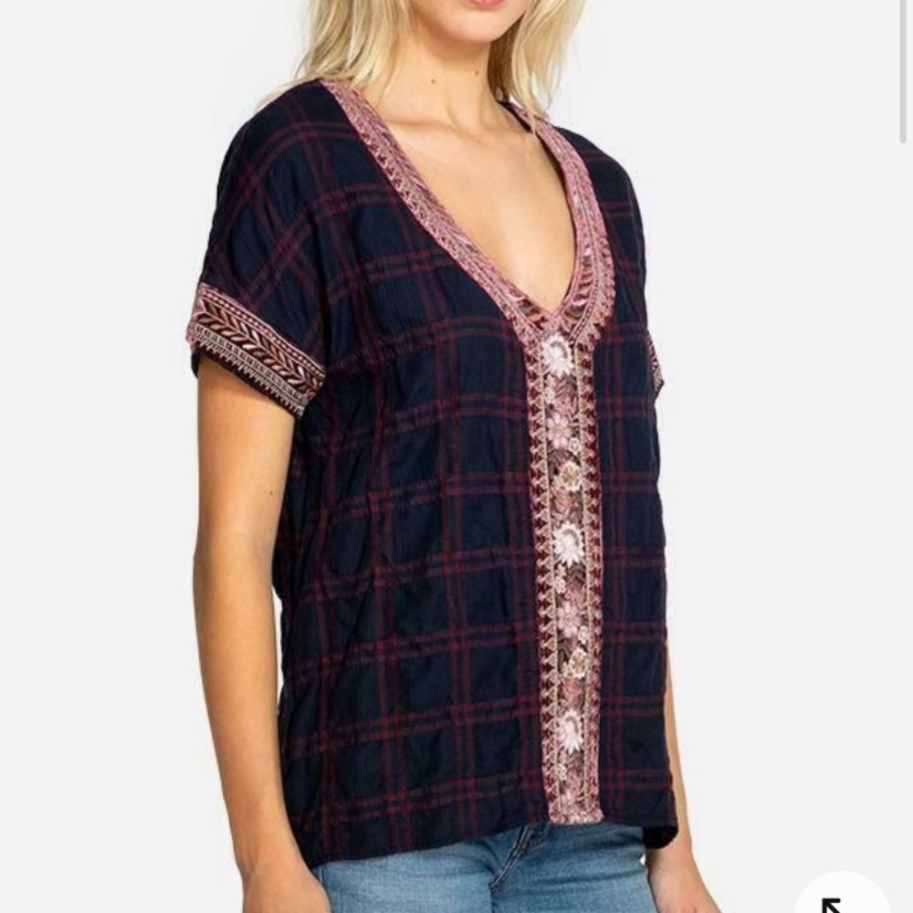 Nwt cosette velvet mix pull on